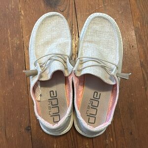 Hey Dude Wendy Chambray Women’s sz 8